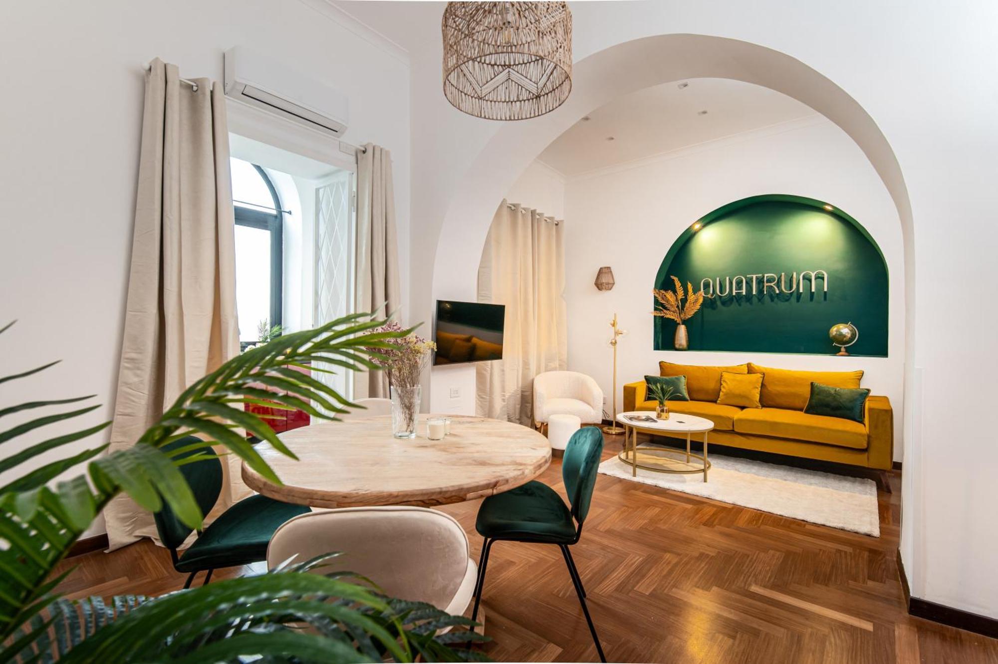 Quatrum Apartment نابولي المظهر الخارجي الصورة